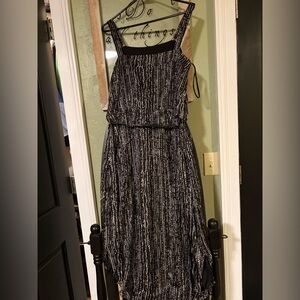 Silky dress; beautiful! New